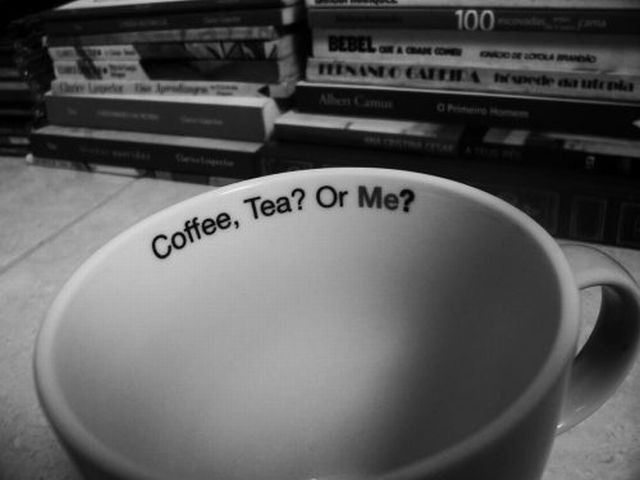 Текст Coffee, Tea? Or Me?